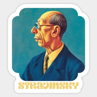 IGOR STRAVINSKY Sticker